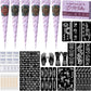 📢📢40 % DE RÉDUCTION !! ⏰Kit complet de tatouage au henné en 3 couleurs