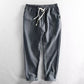 📢📢40 % DE RÉDUCTION !! ⏰Men's Striped Linen Blend Casual Pants
