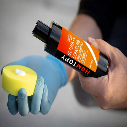 📢📢2 achetés， 1 offert ⏰   Efficace éliminateur de rayures de voiture avec éponge