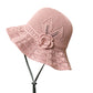 📢📢40 % DE RÉDUCTION !! ⏰Chapeau bob au crochet pour femme, orné d'une fleur