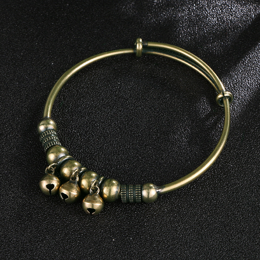 📢📢50 % DE RÉDUCTION !! ⏰Bracelet cloche réglable à pression