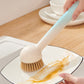 📢📢40 % DE RÉDUCTION !! ⏰Ensemble de brosses à casserole pivotables à suspendre – Brosses de nettoyage facile pour casseroles, poêles et éviers