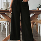 Women's Casual Solid-Color Loose-Fitting Pants