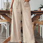 Women's Casual Solid-Color Loose-Fitting Pants