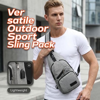 📢📢40 % DE RÉDUCTION !! ⏰Sac bandoulière sport multifonction pour extérieur