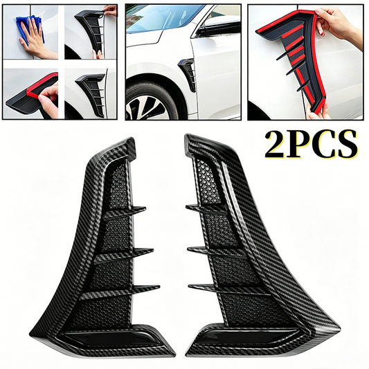 📢📢50 % DE RÉDUCTION !! ⏰Autocollants décoratifs pour les prises d'air des ailes de voiture