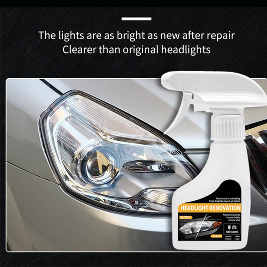 📢📢50% DE RÉDUCTION !! ⏰Spray rénovateur pour phares de voiture