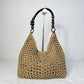 📢📢50 % DE RÉDUCTION !! ⏰Sac fourre-tout tissé artisanal avec doublure intérieure