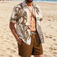 Men's Hawaiian Shirt & Shorts 2-Piece Set
