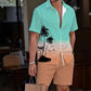 Men's Hawaiian Shirt & Shorts 2-Piece Set