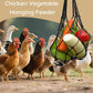 📢📢40 % DE RÉDUCTION !! ⏰Sac filet suspendu pour nourrir les poules aux légumes