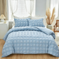 📢📢40 % DE RÉDUCTION !! ⏰3-Piece Pintuck Textured Duvet Cover Set
