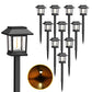 📢📢50 % DE RÉDUCTION !! ⏰Lampes solaires d'extérieur étanches pour allées - Lot de 2