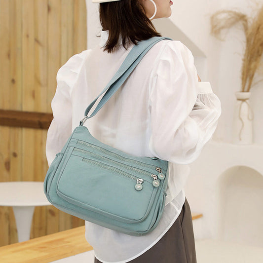 📢📢40 % DE RÉDUCTION !! ⏰Sac à bandoulière léger en nylon à multiples poches
