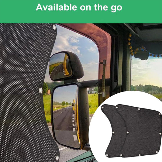 📢📢50 % DE RÉDUCTION !! ⏰Lot de pare-soleil pour vitres latérales de camion (lot de 2)