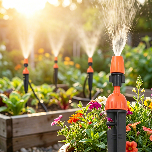 📢📢50 % DE RÉDUCTION !! ⏰Kit de micro-irrigation goutte à goutte à monter soi-même