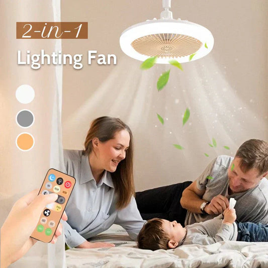 📢📢50 % DE RÉDUCTION !! ⏰Ventilateur de Plafond LED avec Télécommande – 3 Modes de Ventilation, 3 Lumières (Blanc/Neutre/Chaud), Moteur Silencieux, Économe en Énergie, Parfait pour Toutes Pièces 🏠