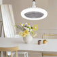 📢📢50 % DE RÉDUCTION !! ⏰Ventilateur de Plafond LED avec Télécommande – 3 Modes de Ventilation, 3 Lumières (Blanc/Neutre/Chaud), Moteur Silencieux, Économe en Énergie, Parfait pour Toutes Pièces 🏠