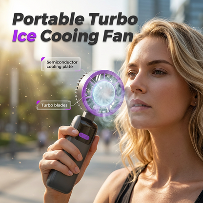 📢📢50 % DE RÉDUCTION !! ⏰Ventilateur portable à main