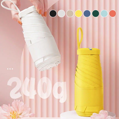 📢📢40 % DE RÉDUCTION !! ⏰Mini-parapluie de voyage uni, pour le soleil et la pluie☀️🌧️