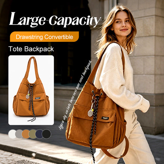 📢📢40 % DE RÉDUCTION !! ⏰Grand sac à dos convertible – Spacieux, résistant à l’eau & multi-poches – Idéal pour les voyages, le sport ou le quotidien – 2 en 1 : dos ou bandoulière 👝