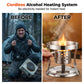 📢📢50 % DE RÉDUCTION !! ⏰Réchaud à alcool portable pour le camping et les fondues