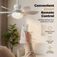📢📢50 % DE RÉDUCTION !! ⏰ Ventilateur de plafond LED 2-en-1 avec fonction de refroidissement