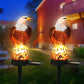 📢📢30% OFF !! ⏰Outdoor Eagle Design Solar Powered Garden Stake Light