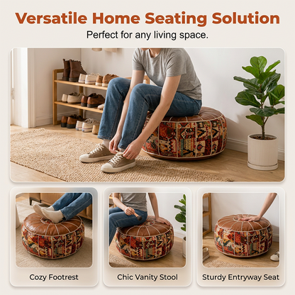 📢📢40 % DE RÉDUCTION !! ⏰Pouf Ottoman de Rangement Multifonctionnel📦
