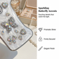 🥳📱 PROMO FLASH 50% ! Coque Téléphone Sautoir Papillon 3D Strass – Dragonnette Amovible, Cadre Antichoc, Protection & Mode, Plusieurs Modèles ✨
