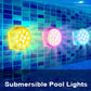 Submersible LED Pool Lights (RF Remote Control)