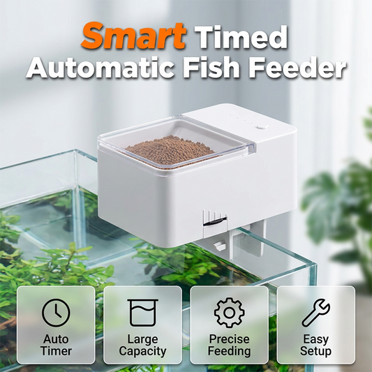 📢📢50 % de réduction !! ⏰Distributeur automatique de nourriture pour poissons avec minuterie