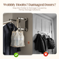 📢📢40% DE RÉDUCTION !! ⏰ Étendoir à linge télescopique pliable à ventouses – Stable, Gain de place 🛁