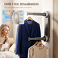 📢📢40% DE RÉDUCTION !! ⏰ Étendoir à linge télescopique pliable à ventouses – Stable, Gain de place 🛁