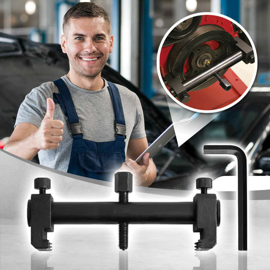 📢📢40% DE RÉDUCTION !! ⏰ Outil Démontage Poulie Vilebrequin Réglable – Acier Robuste – Compatible Multi-Véhicules for Garage