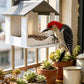 Hanging House Bird Feeder for Outdoor Gardens