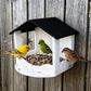 Hanging House Bird Feeder for Outdoor Gardens