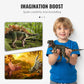 📢📢40% DE RÉDUCTION !! ⏰Coffret Dinosaures Éducatif pour Enfants – Figurines Ultra Réalistes, Caoutchouc Résistant & Boîte de Rangement T-Rex for une Aventure Jurassique à la Maison ✨🌋