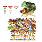 📢📢40% DE RÉDUCTION !! ⏰Coffret Dinosaures Éducatif pour Enfants – Figurines Ultra Réalistes, Caoutchouc Résistant & Boîte de Rangement T-Rex for une Aventure Jurassique à la Maison ✨🌋