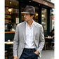📢📢50 % DE RÉDUCTION !! ⏰ Chapeau Fedora de Paille d'Été avec Bande À Boucle Stylisée 🎩