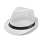 📢📢50 % DE RÉDUCTION !! ⏰ Chapeau Fedora de Paille d'Été avec Bande À Boucle Stylisée 🎩
