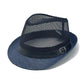 📢📢50 % DE RÉDUCTION !! ⏰ Chapeau Fedora de Paille d'Été avec Bande À Boucle Stylisée 🎩