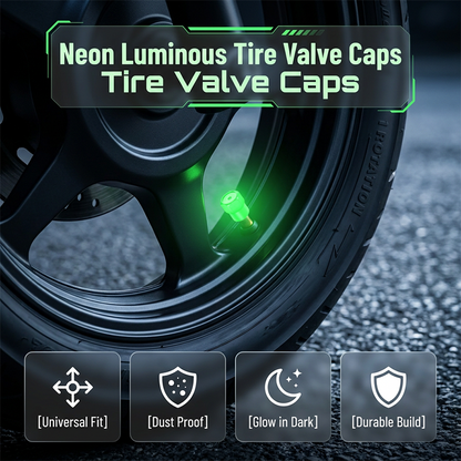 Bouchons de valve de pneu lumineux universels