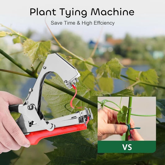 📢📢50 % DE RÉDUCTION !! ⏰Attacheur de vignes multifonction – Liage pour arbres fruitiers, plants de tomates, vignes & jardin potager – Outil pratique pour tuteur grand modèle🌱✂️