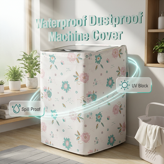 📢📢50 % DE RÉDUCTION !! ⏰Housse imperméable et anti-poussière pour lave-linge