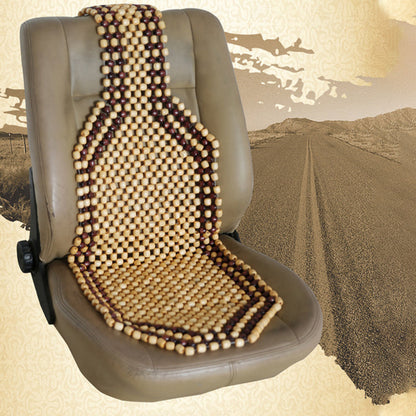 📢📢40% OFF !! ⏰ Cooling Beaded Seat Mat for Summer Driving🚗❄️Crafted from Eco-Friendly Solid Wood❄️