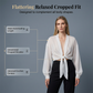 📢📢40% DE RÉDUCTION !! ⏰Cardigan Léger en Mousseline de Soie à Nœud Frontal pour Femme