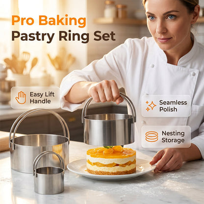 📢📢 -40% !! ⏰ Lot de 5 Emporte-Pièces Professionnels pour Pâtisserie