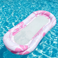 📢📢40 % DE RÉDUCTION !! ⏰Hamac Flottant Gonflable pour Piscine avec Centre en Filet – Confort & Fraîcheur pour l'Été