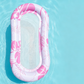 📢📢40 % DE RÉDUCTION !! ⏰Hamac Flottant Gonflable pour Piscine avec Centre en Filet – Confort & Fraîcheur pour l'Été